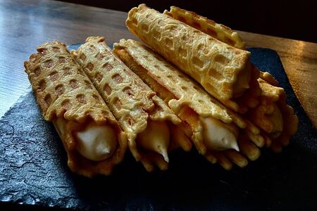 Вафельная трубочка