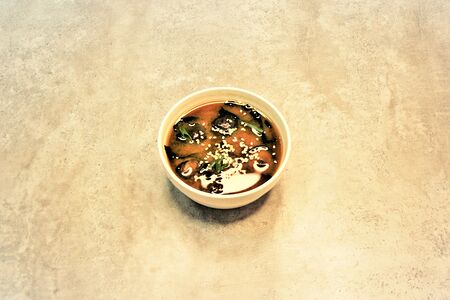 Мисо-суп с креветками