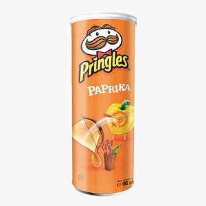 Չիփս Pringles կծու պապրիկա