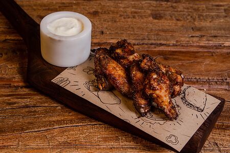 Крылышки медово-горчичные