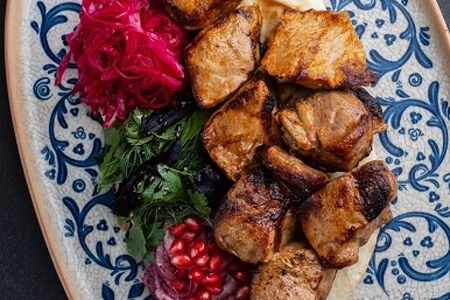 Шашлык из свинины большой