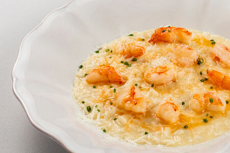 Ризотто с креветками