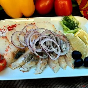 Сельдь с картофелем