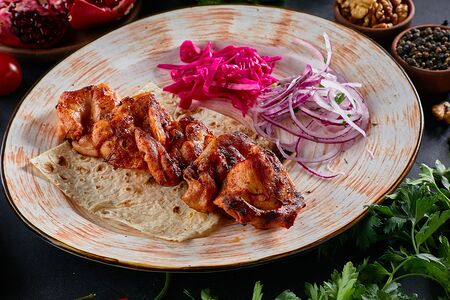 Шашлык из куриного бедра