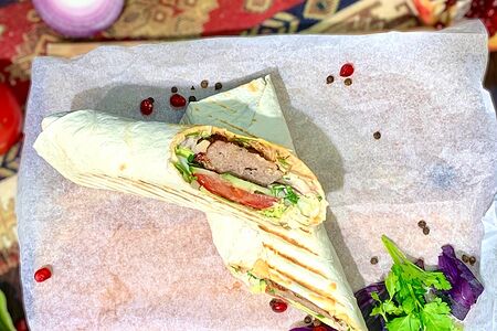 Шаурма из говяжьего люля