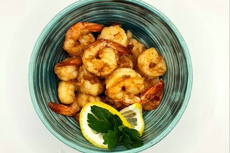 Креветки жареные