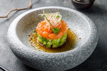 Тартар из лосося