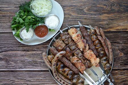 Большое ассорти с мангала