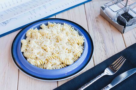 Фузилли с пармезаном