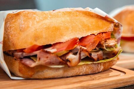 Чиабатта с курицей