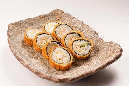 Ролл Цезарь с креветкой