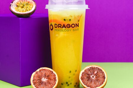 Чай моли с апельсином и маракуйей