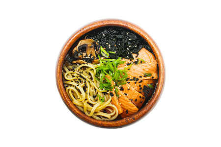 Суп с лососем