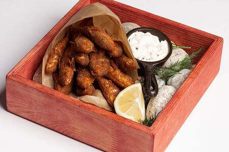 Жаренная барабулька