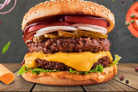 Бургер Люкс двойной