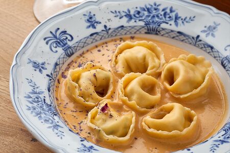 Равиолли с крабом