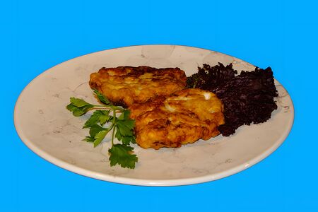 Рубленые котлеты из курицы