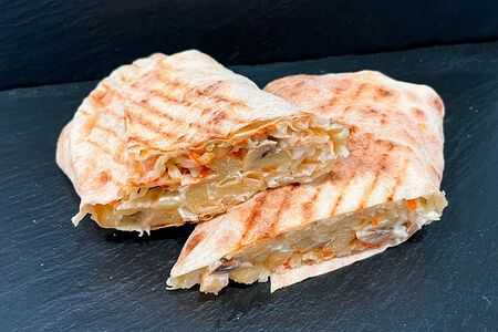 Шаурма в лаваше без мяса