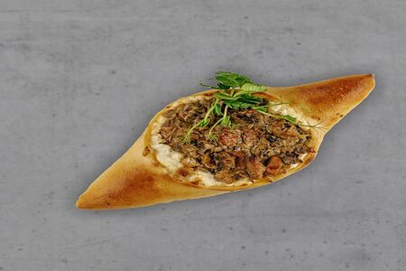 Хачапури лодочка с курицей