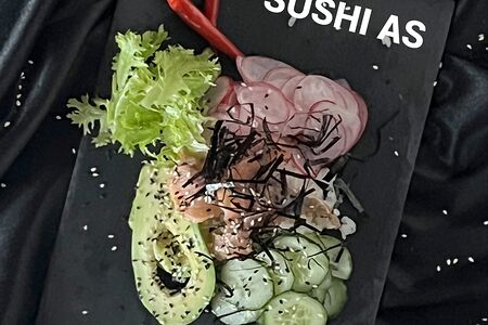 Поке с сёмгой