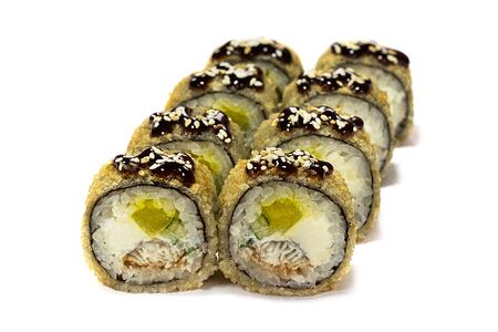 Жареный ролл с угрем