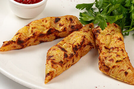 Люля-кебаб из картофеля