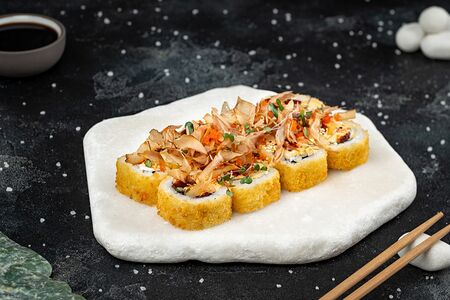 Темпура с угрем и креветкой