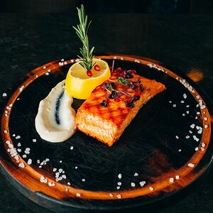 Филе лосося гриль