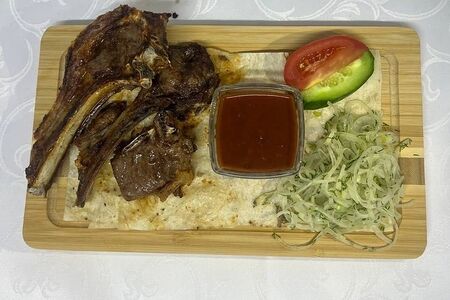 Шашлык из бараньей корейки