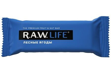 Батончик Rawlife лесные ягоды