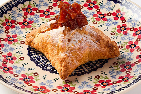 Ватрушка с грушей