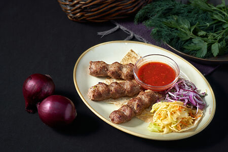 Люля-кебаб из свинины