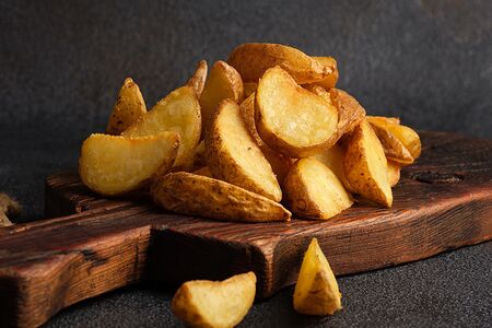 Картофельные дольки фри (большая порция)