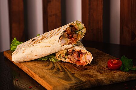 Шаурма со свининой