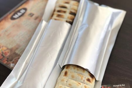 Люля-кебаб в лаваше (курица)