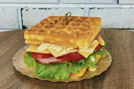 Бельгийская вафля Цезарь