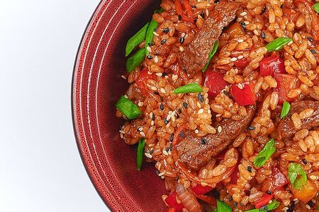 Тяхан с говядиной