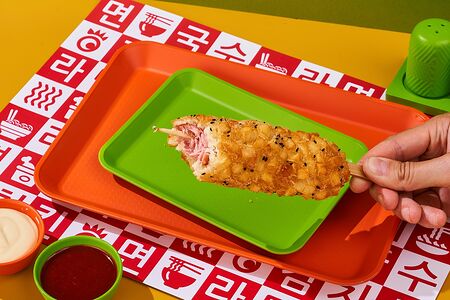 Корн-дог с сосиской