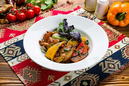 Оджахури с курицей