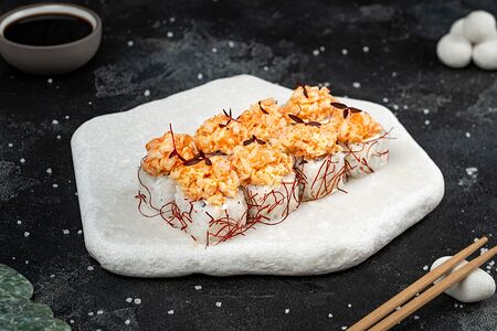 Тартар с креветкой 