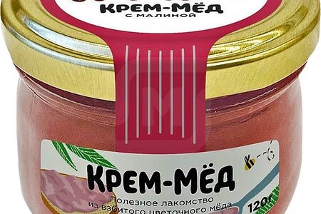 Добродеево Крем-Мёд с малиной