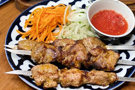 Шашлык из бараньей вырезке