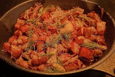 Жарёха с говядиной