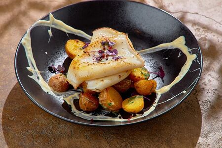 Филе кальмара с пряным соусом