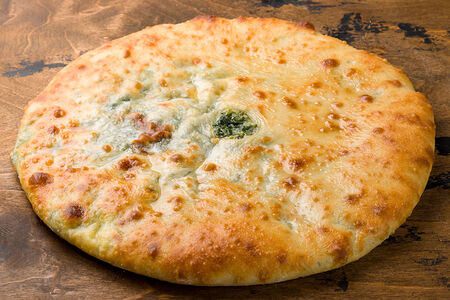 Пирог с сыром и шпинатом