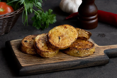 Картофель на мангале