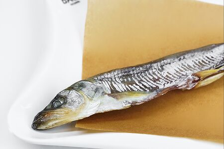 Вяленая корюшка с икрой