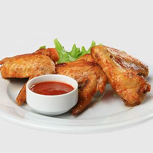 Куриные крылышки на мангале