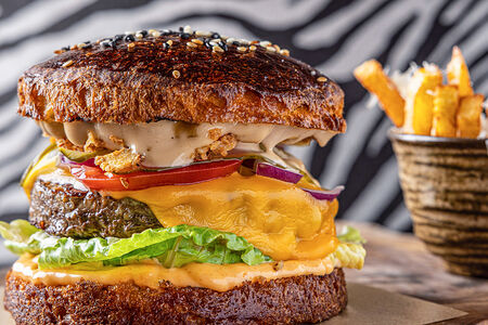 Бургер с говядиной