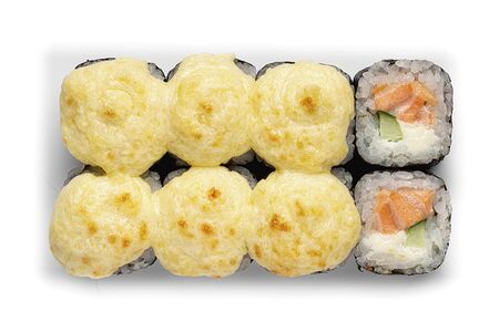 Запечённый с лососем